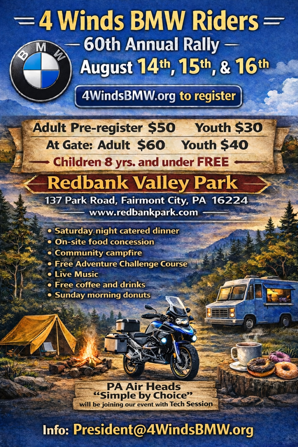 4 Winds BMW Riders 60th Annual Rally
